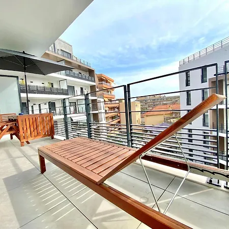 Appartement 'cap Riviera' Proche Gare Et Centre Menton