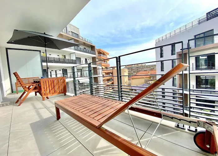 Appartement 'cap Riviera' Proche Gare Et Centre Menton