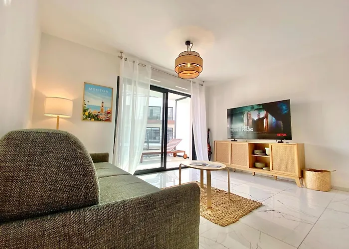 'cap Riviera' Proche Gare Et Centre Apartment