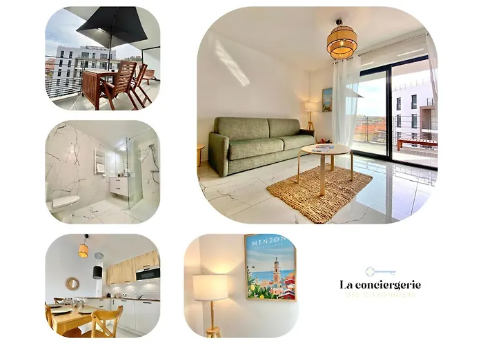 'cap Riviera' Proche Gare Et Centre * Menton